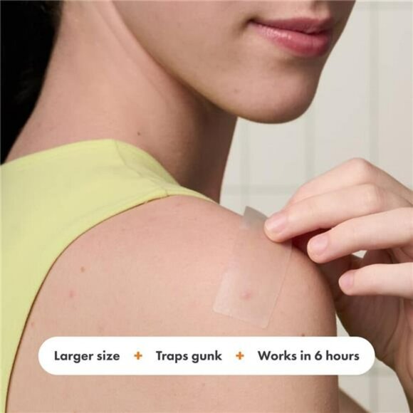 Mighty Patch Surface Acne Pimple Patch for Face Body Chin Forehead 10 Count - Picture 3 of 7